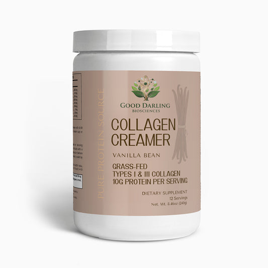 Grass-Fed Collagen Creamer (Vanilla Bean)