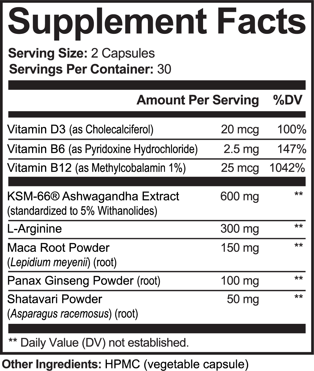 Ashwagandha D3 Complex