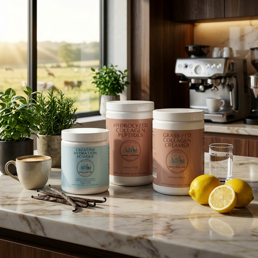 Collagen Peptides Bundle + FREE Sweet Lemon Creatine Hydration Powder