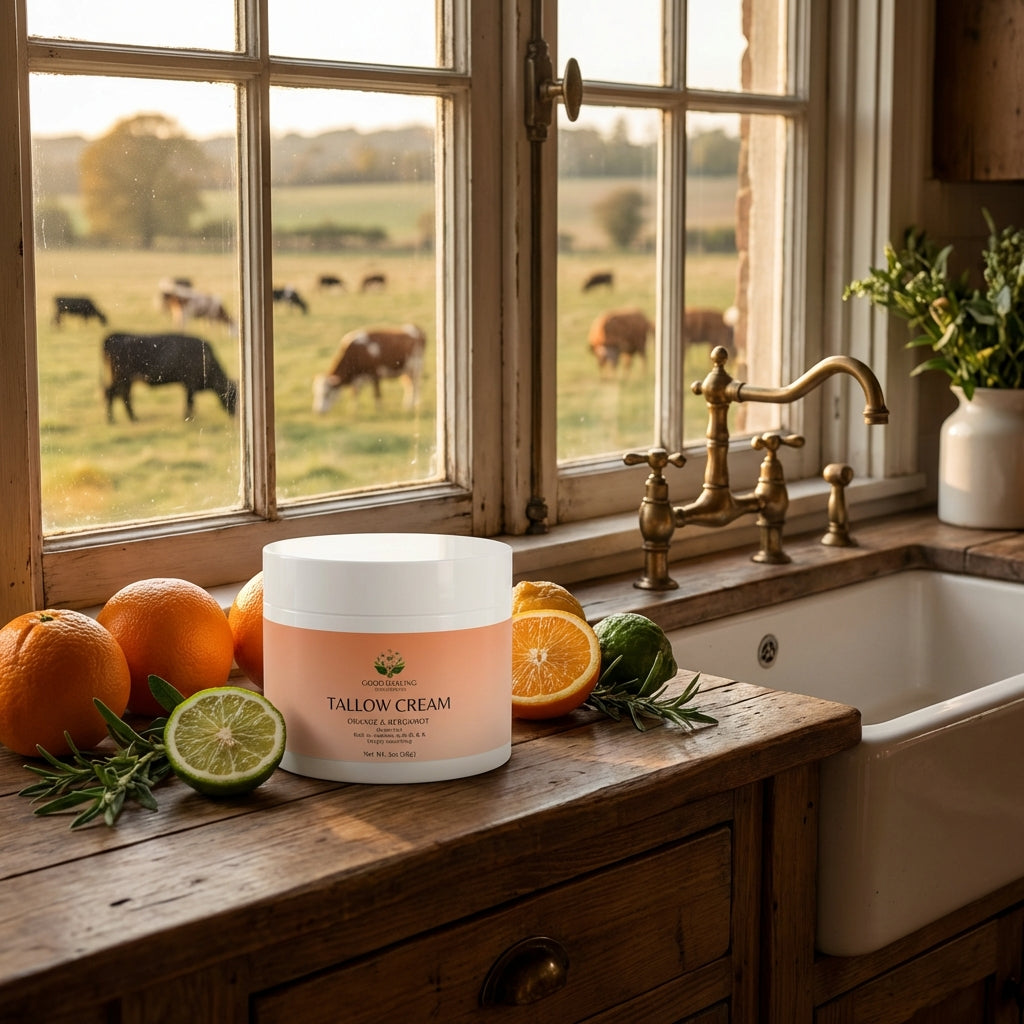 Tallow Cream (Orange & Bergamot)